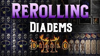 50 Rare Diadem Rerolls - Godly? - Diablo 2