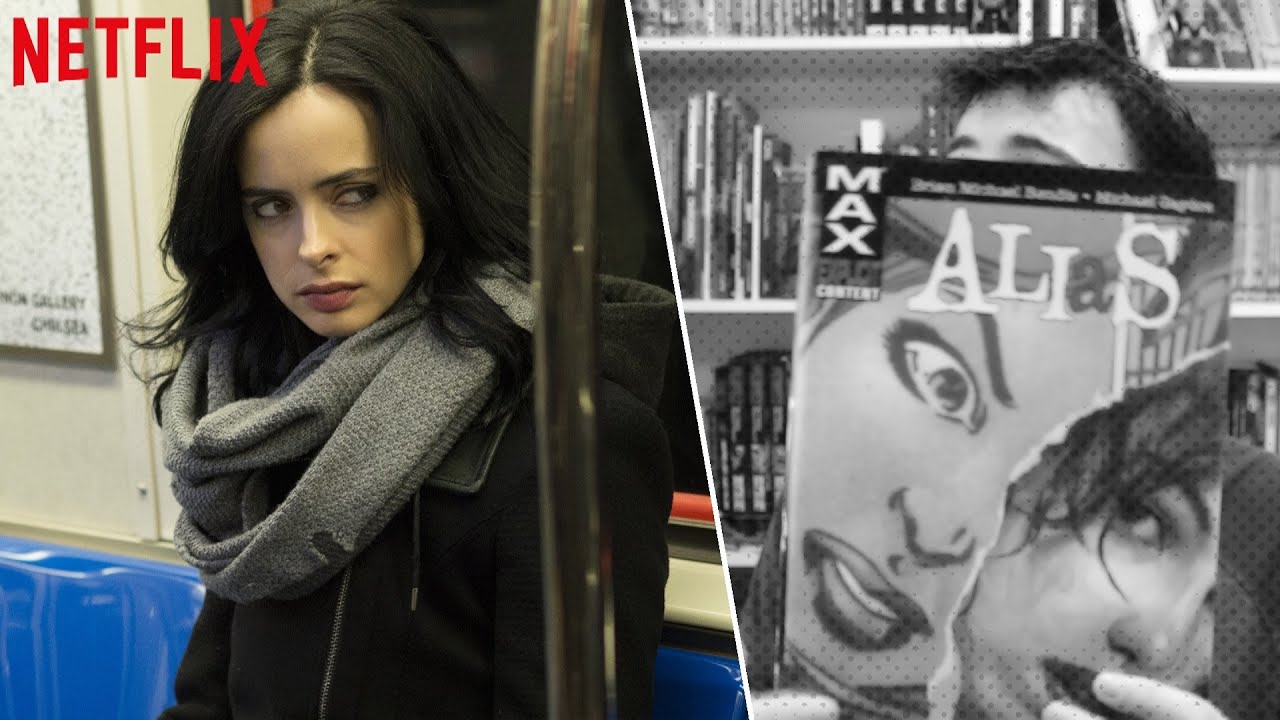 Jessica Jones, Netflix e quadrinhos