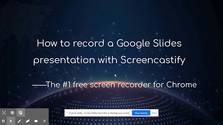 How to record a Google Slides presentation with Screencastify