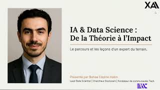 EIC TALKS #5 | AI &amp; Data Science: From Theory to Impact — Podcast with Bahae Eddine Halim
