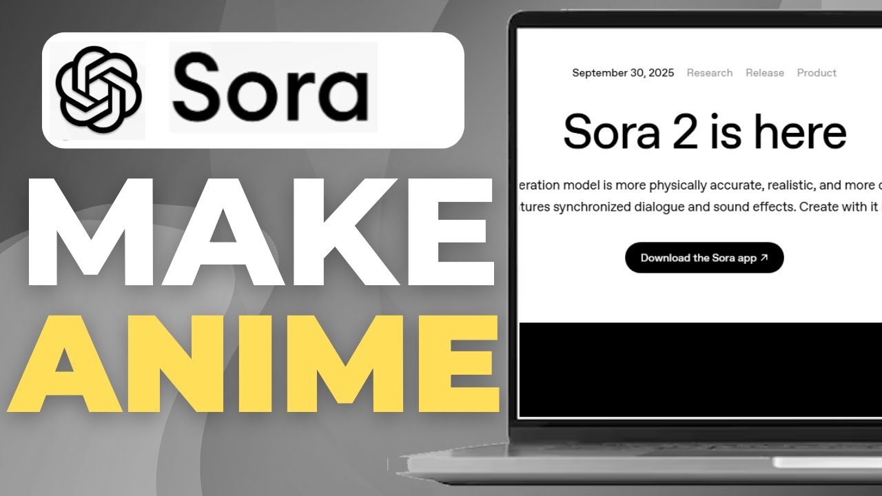 How to Make Anime Videos in Sora 2 (Step by Step) - YouTube