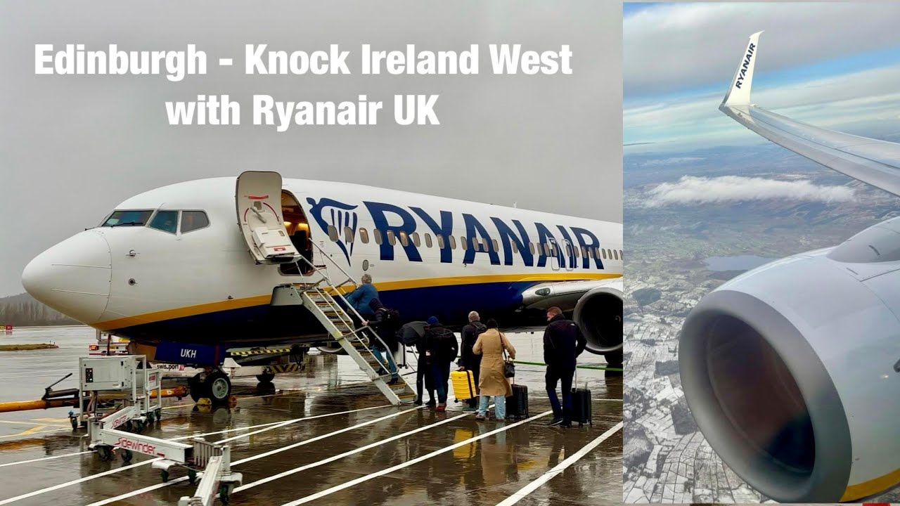 Отчет о поездке: Ryanair Великобритания | Эдинбург - Нок, Западная Ирландия | Boeing 737-800