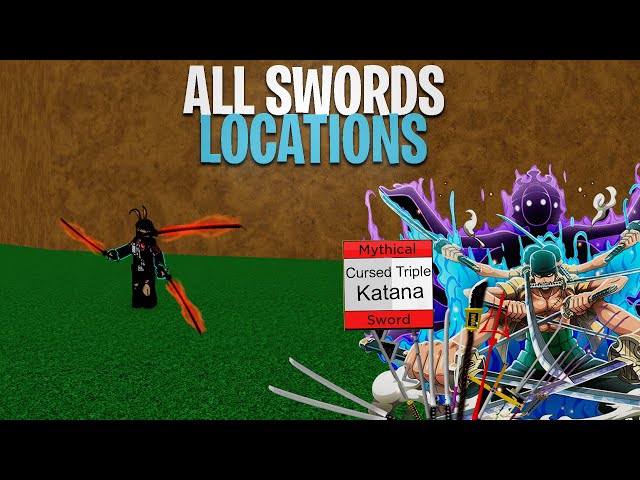 All Swords Locations in First Sea - Blox Fruits 