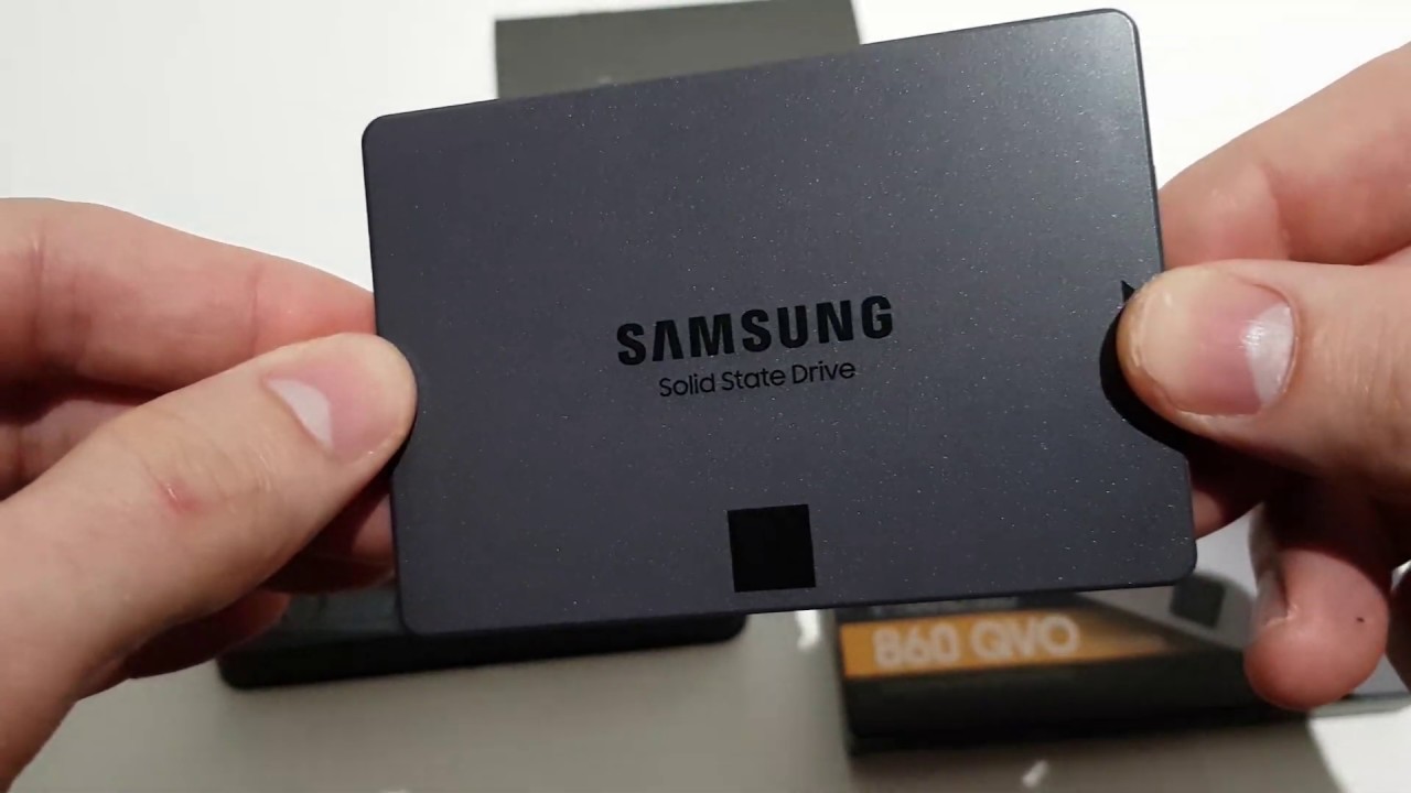 SSD 860 Unboxing, Setup Review - YouTube