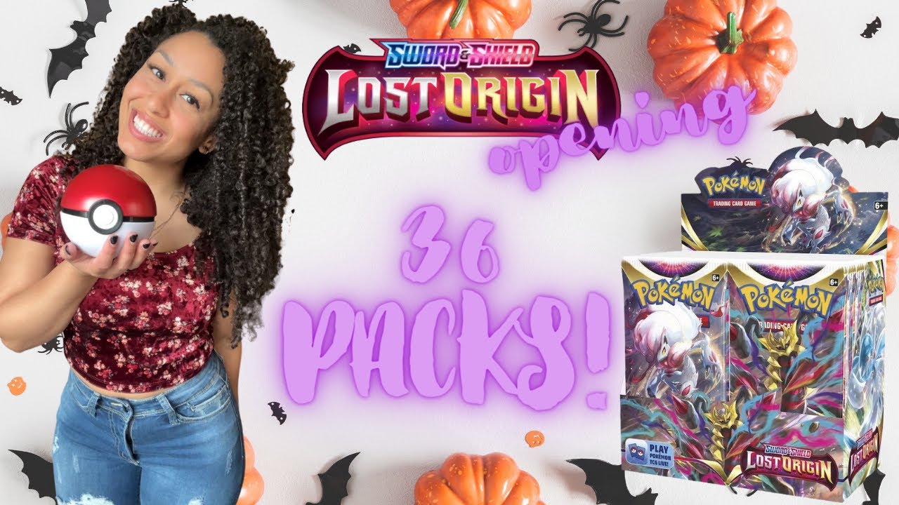 36 PACKS!!! LOST ORIGIN booster box OPENING 💫💜 #pokemon #lostorigin # ...