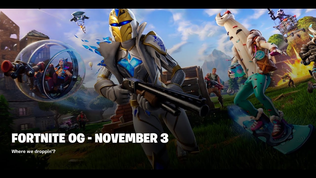 OG fortnite coming back (old acc btw) YouTube