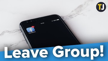How to LEAVE a Facebook Group