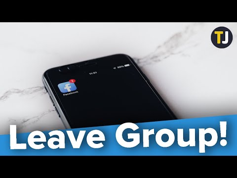 How to LEAVE a Facebook Group