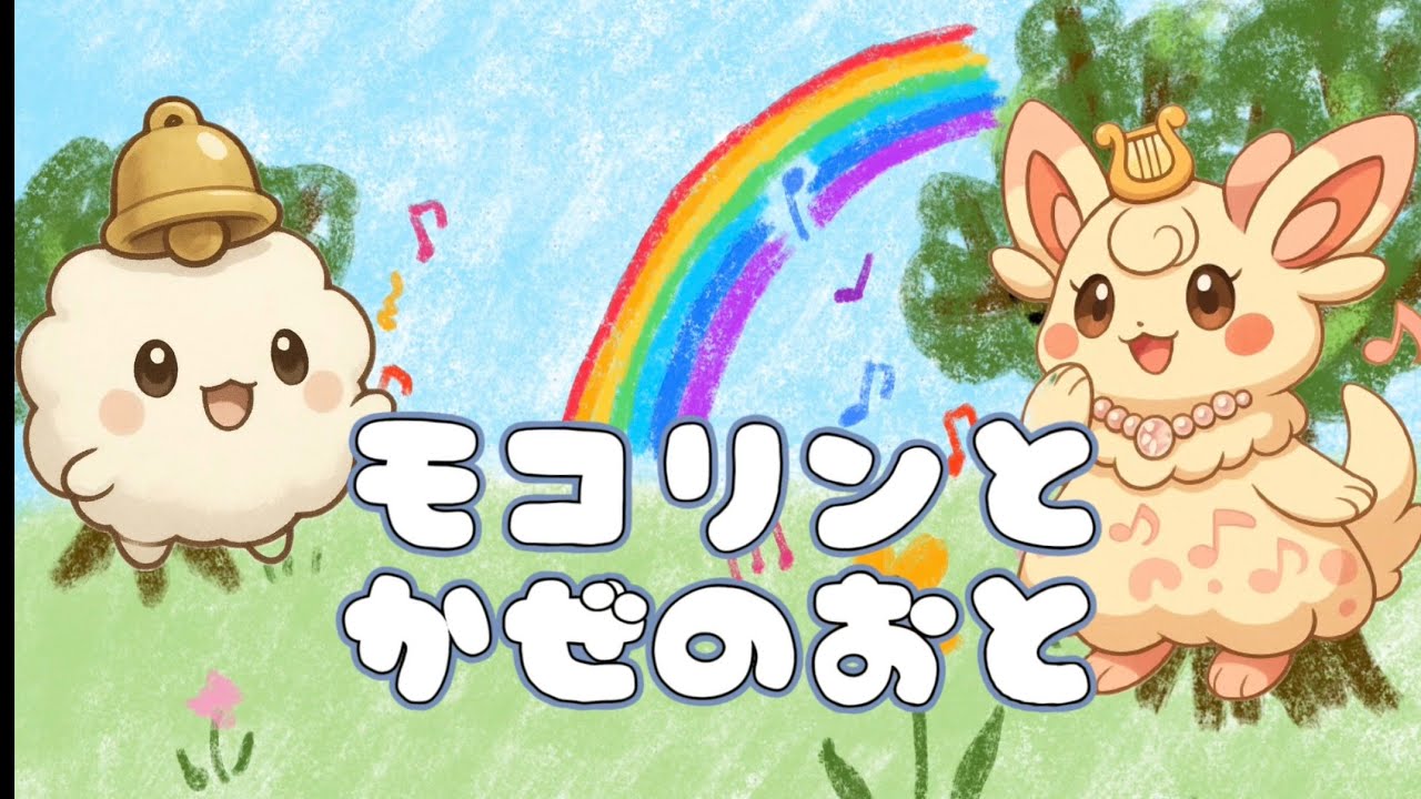 【読み聞かせ】モコリンとかぜのおと【音楽えほん】