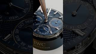 IWC watchmaker Thomas Zimmerman remains focused as he assembles the Ingenieur Perpetual Calendar. – IWC Schaffhausen watch video