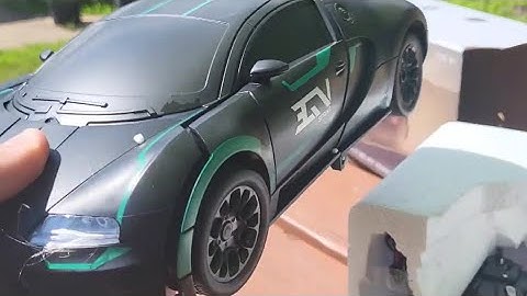 Voimore 2 in 1 Remote Control Car - 1:12 Scale Transform Robot Car, 2.4GHz Transforming RC Car