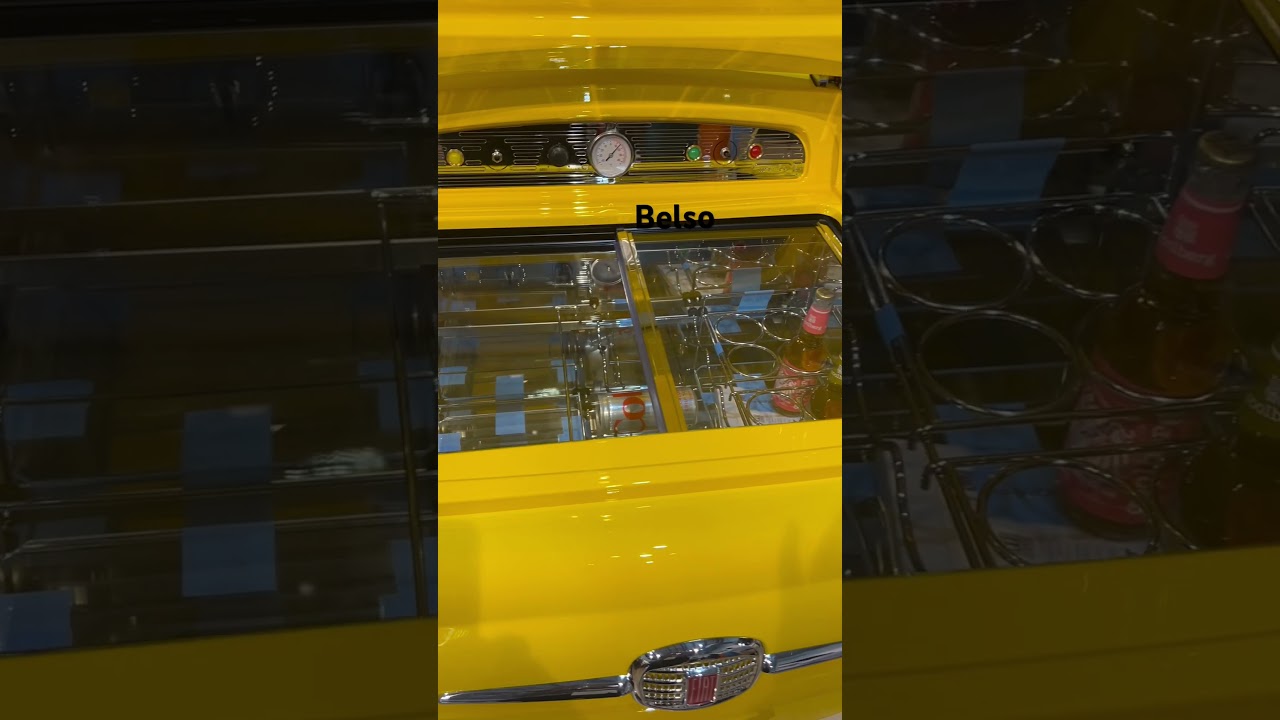 Best Mini Bar by Smeg & Fiat500. 