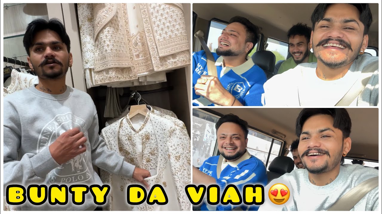 Bunty Sarpanch De Viah Diya Shoppinga😍😂 
