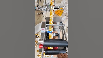 Soda Bottle Labeling Machine | semi automatic labeling machine #stickerlabeling #roundlabeling