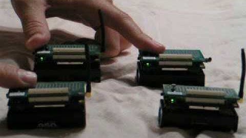 Data Aggregation in an Autonomous MANET Crossbow Moteworks