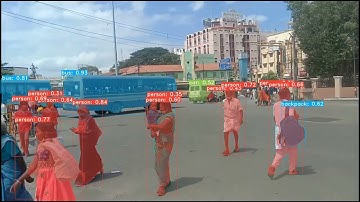 yolo act segmentation object detection Chennai deep learning Madurai deeplearning covai deeplearning