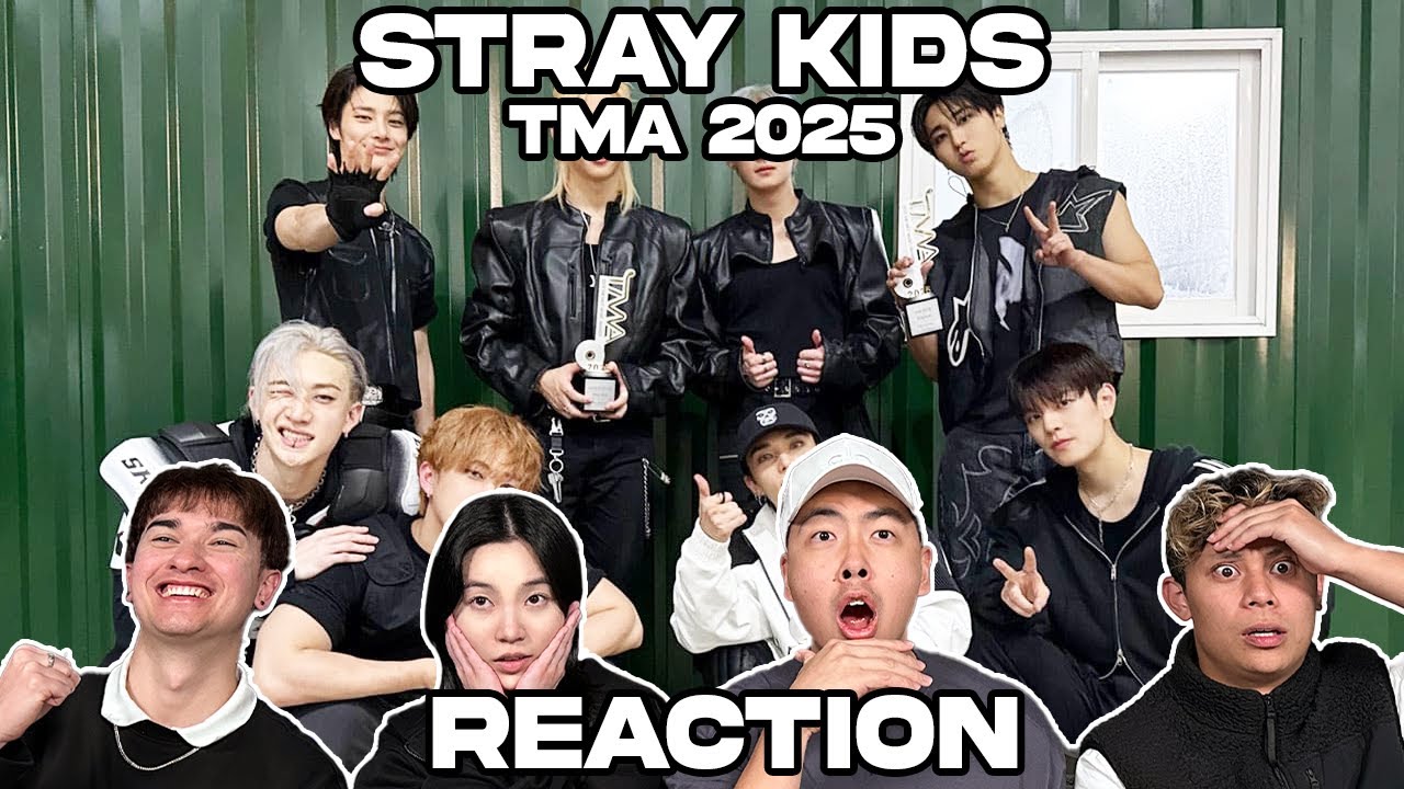 Stray Kids выступят на TMA 2025 РЕАКЦИЯ!
