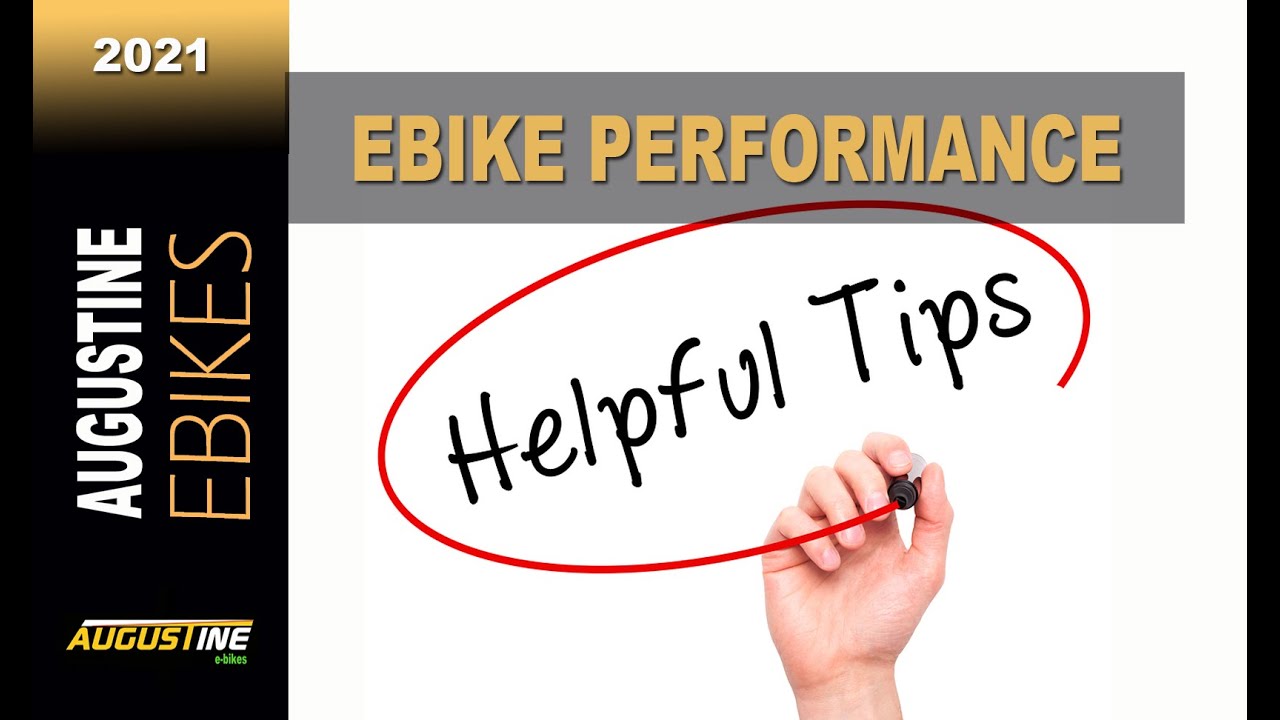 E BIKE TIPS: TURBO CHARGE your EBike's Performance and Range!