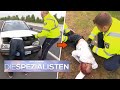 Unfall whrend autopanne hat der mann das warndreieck nicht gesehen  die spezialisten  sat1