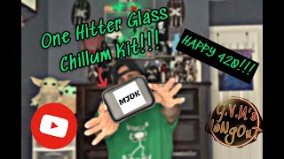 420 One Hitter!!! | MJDK Shop’s One Hittler Glass Chillum Kit!!!