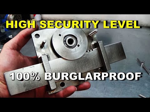 Garage Lock With Secret Key