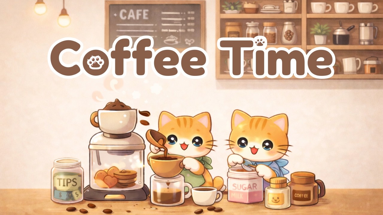 Time To Have A Coffee ☕ 2 Hour Background Lofi Music 🎶 Have A Nice Day ☀️