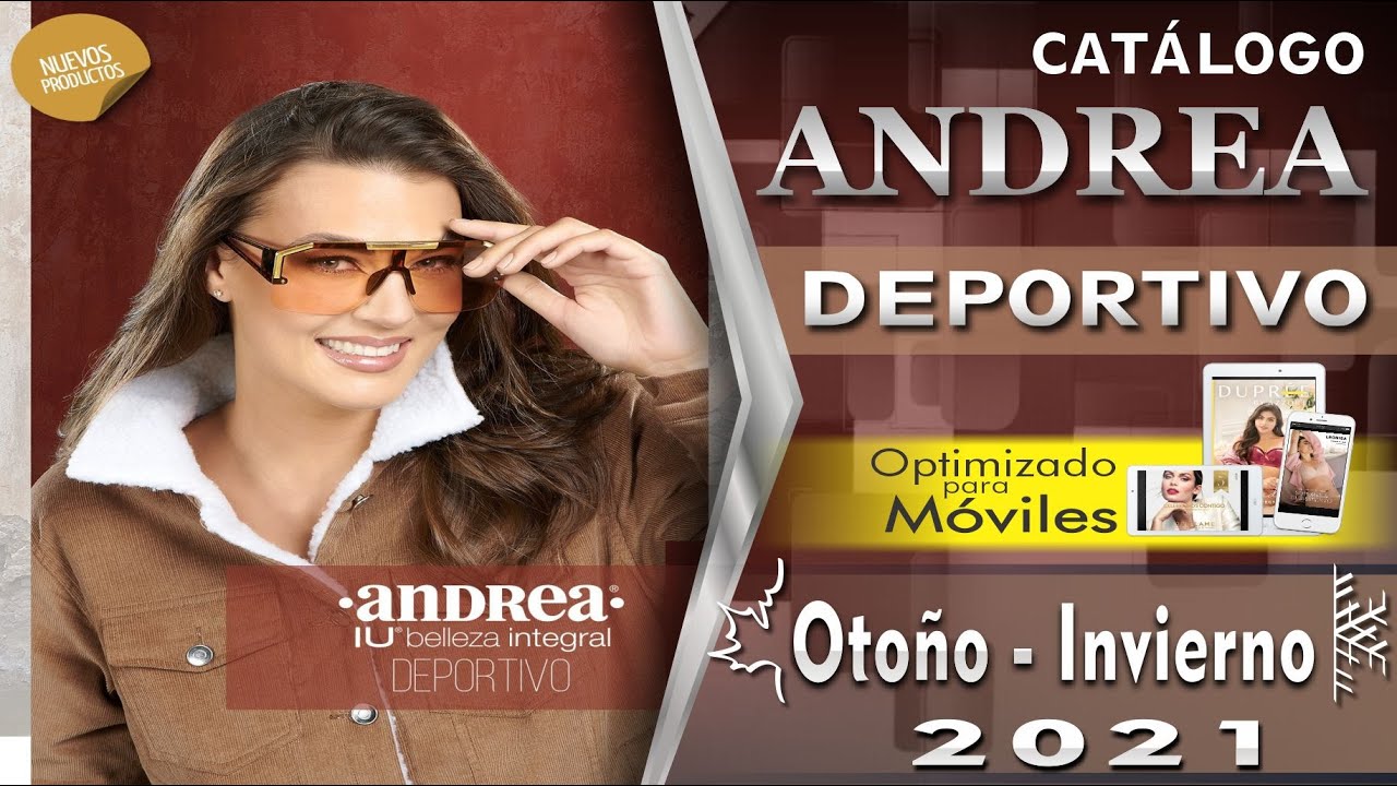 CATÁLOGO ANDREA DEPORTIVO OTOÑO INVIERNO 2021- NUEVO - YouTube