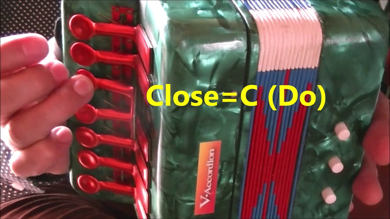 Toy Accordion assign of keys opening and closing. YouTube