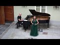 Capture de la vidéo Poletni Festival Ul Ag Solo E Da Camera 2021, Aleksandra Radovanović, Sopran In Igor Vićentić,Klavir