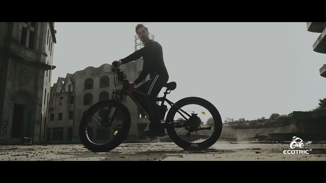 Ecotric Rocket Fat Tire Beach Snow Electric Bike: Promo Video