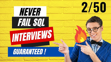 Crack SQL Interviews in 50 Qs - Hands on Crash Course & Roadmap | Leetcode 584