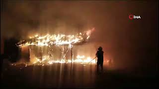 Düğün Salonunda Yangın