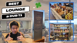 Best Lounge in Dublin Airport Terminal 1! | DUB T1 Lounge Review