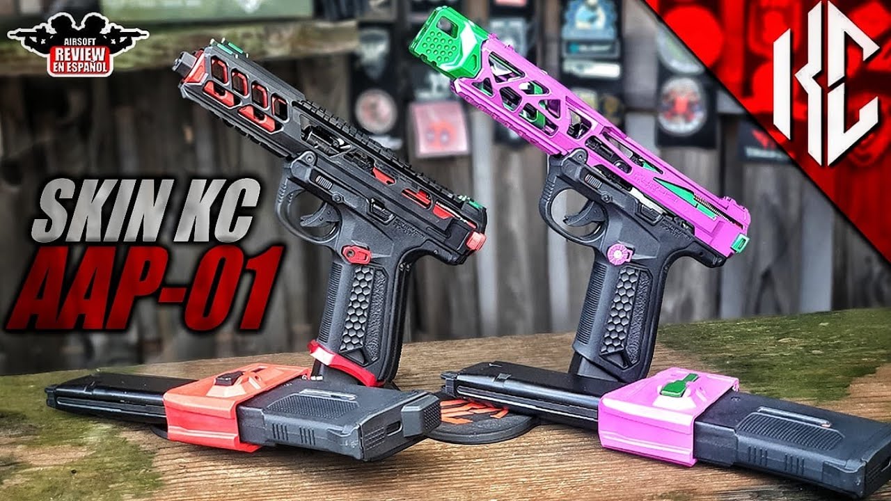 Nueva AAP-01 SKIN Kris Custom CTM | Airsoft Review en Español - YouTube