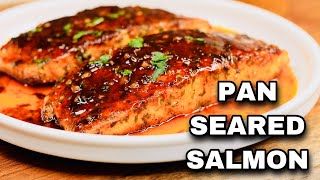 The Perfect Hot Honey Orange Pepper Salmon Recipe! Another Easy Way To Make Salmon For Dinner