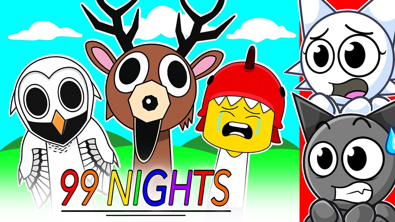 99 НОЧЕЙ ПРИСОЕДИНИЛИСЬ К SPRUNKI...