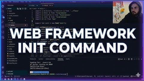Xerus Web Framework Initialization Command