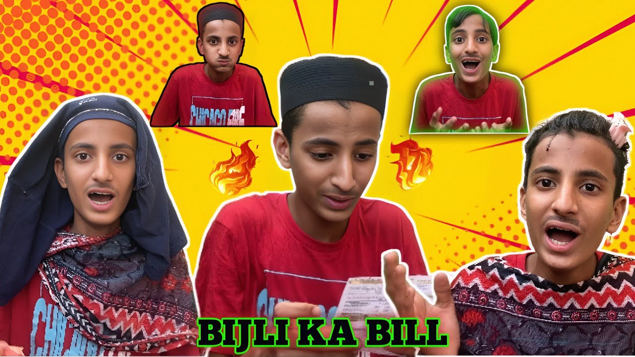 GARMI OR BIJLI KA BILL FUNNY SCRIPT COMEDY VIDEO 