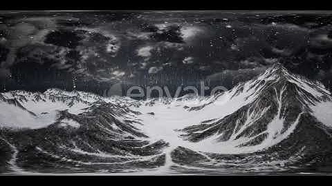 VR 360 Norway Mountains Severe Landscape | Motion Graphics - Envato elements