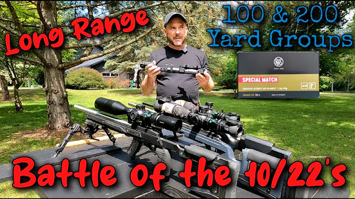 Battle of the 10/22s at Long Range - Budget, KIDD, Shilen, Which Will Win? Subscriber request video.