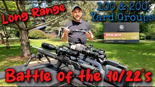 Battle of the 10/22s at Long Range - Budget, KIDD, Shilen, Which Will Win? Subscriber request video.
