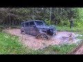 Кто еще так сможет кроме Гелика. Off-road.