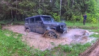 Кто еще так сможет кроме Гелика. Offroad.