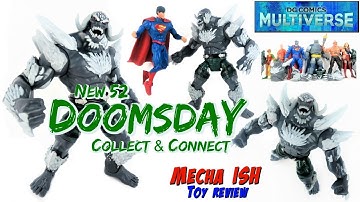 DC Comics Multiverse NEW 52 DOOMSDAY Collect & Connect Action Figure Toy Review 2016