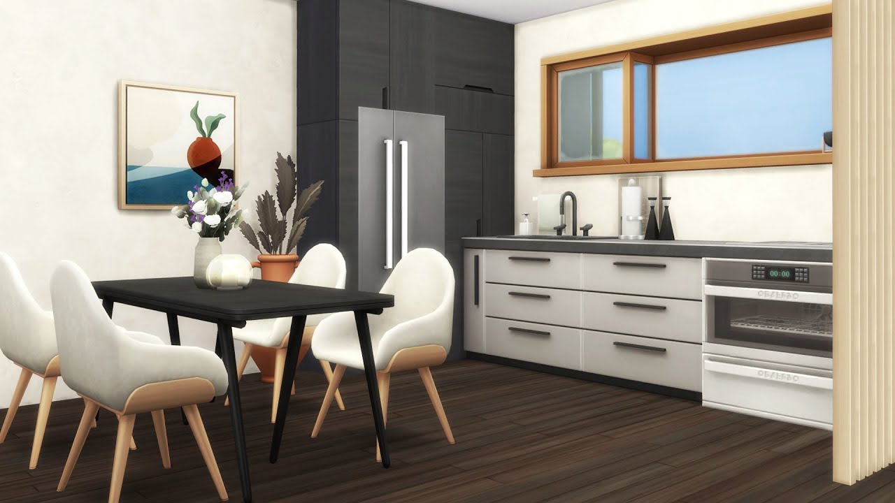 COZY APARTMENT 402 pinecrest the sims 4 speedbuild YouTube