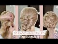 10 Easy Summer Hairstyles for Long Hair