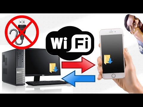 Как передать файлы с телефона на компьютер через Wi-fi?