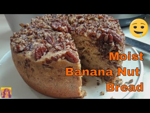 EASY RICE COOKER CAKE RECIPES: Moist Banana Nut Bread Recipe