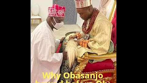 Why 84-year-old Obasanjo bowed before 37-year-old Olu of Warri