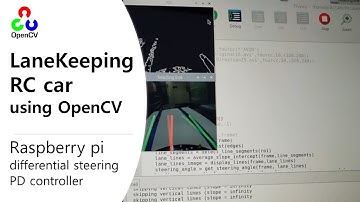 LaneKeeping RC car  using OpenCV